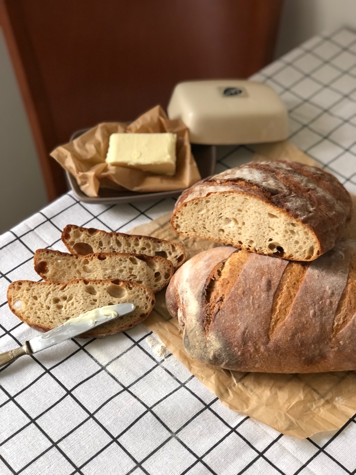 Русский домашний хлеб в духовке, точный пошаговый рецепт